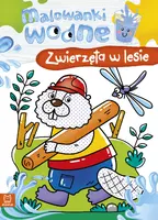 Okładka: Malowanki wodne. Zwierzęta w lesie