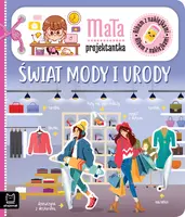 Okładka: Album z naklejkami. Mała projektantka. Świat mody i urody