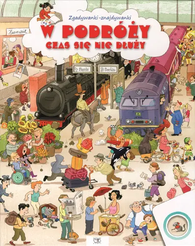 Okładka: W podróży czas się nie dłuży