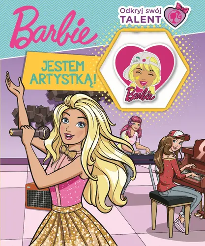 Okładka: Barbie. Odkryj swój talent. Jestem artystką!