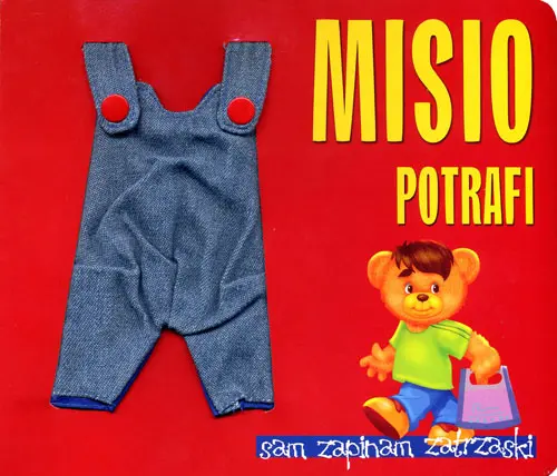 Okładka: Misio potrafi.