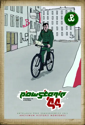 Okładka: Powstanie'44 w komiksie. Antologia prac konkursowych 2011 – Archiwum historii mówionej