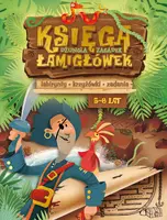 Okładka: Księga łamigłówek. Dżungla zagadek