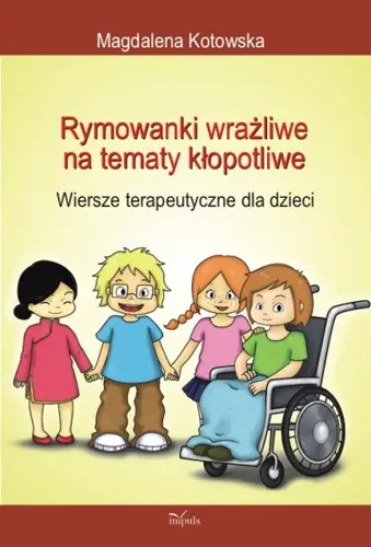 Okładka: Rymowanki wrażliwe na tematy kłopotliwe