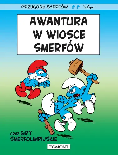Okładka: Awantura w wiosce Smerfów