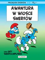 Okładka: Awantura w wiosce Smerfów