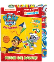 Okładka: Psi Patrol. Naklejki na numerki cz. 3 Pieski się bawią