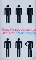 Okładka: Uwagi o spustoszonym stuleciu