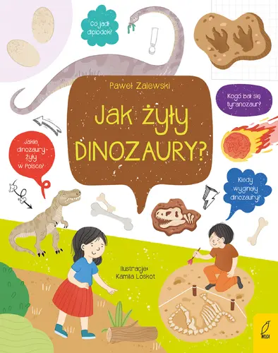 Okładka: Co i jak? Jak żyły dinozaury?