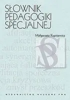 Okładka: Słownik pedagogiki specjalnej