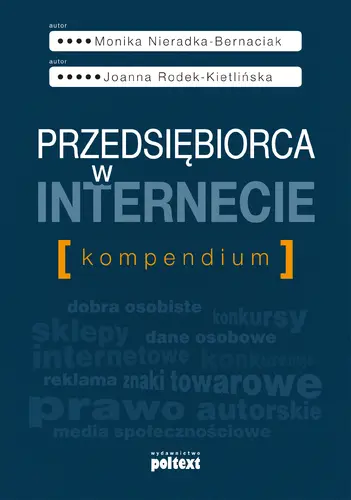 Okładka: Przedsiębiorca w Internecie.Kompendium