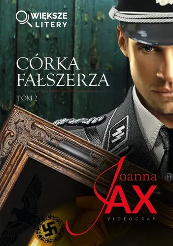 Okładka: Córka fałszerza. Tom 2 (większe litery)