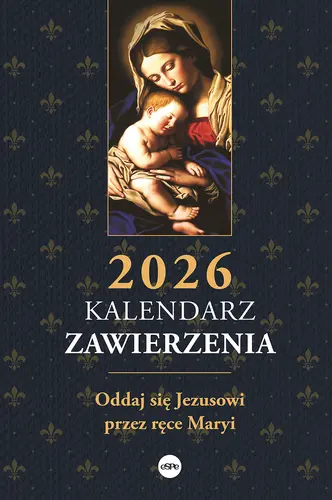 Okładka: Kalendarz zawierzenia 2026.