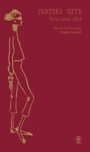 Okładka: Paryski szyk. Terminarz 2014
