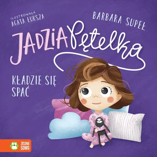 Okładka: Jadzia Pętelka kładzie się spać