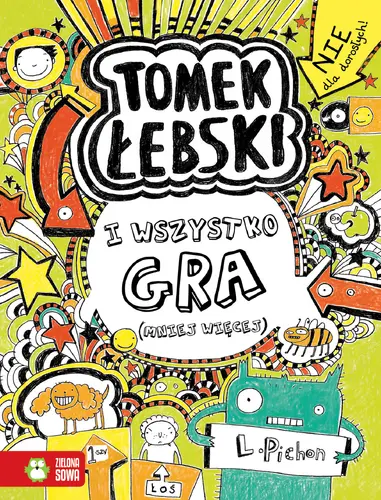 Okładka: Tomek Łebski. I wszystko gra (mniej więcej). Tom 3