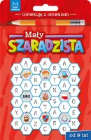 Okładka: Mały szaradzista od 9 lat. Książeczka czerwona