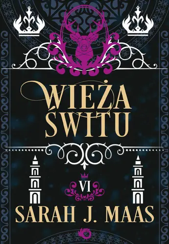 Okładka: Szklany tron. Wieża świtu. Tom 6