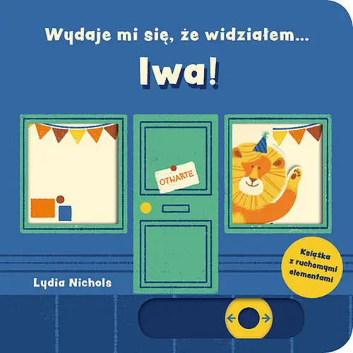 Okładka: Wydaje mi się, że widziałem... lwa!