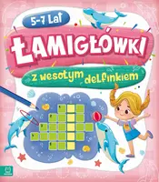 Okładka: Łamigłówki z wesołym delfinkiem 5-7 lat
