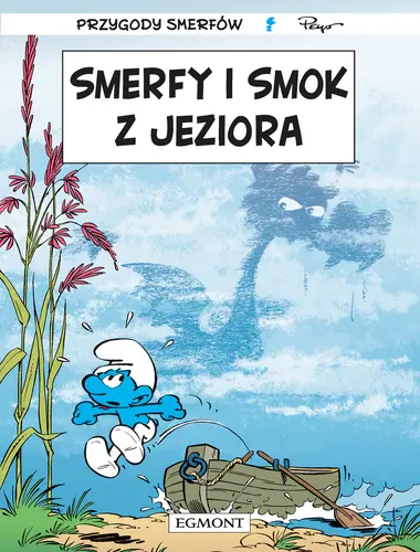 Okładka: Smerfy i smok z jeziora