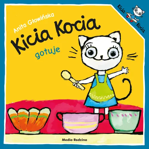 Okładka: Kicia Kocia gotuje