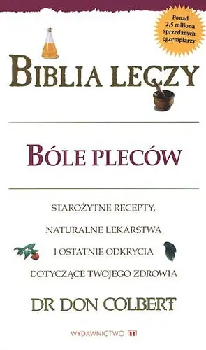 Okładka: Biblia leczy. Bóle pleców