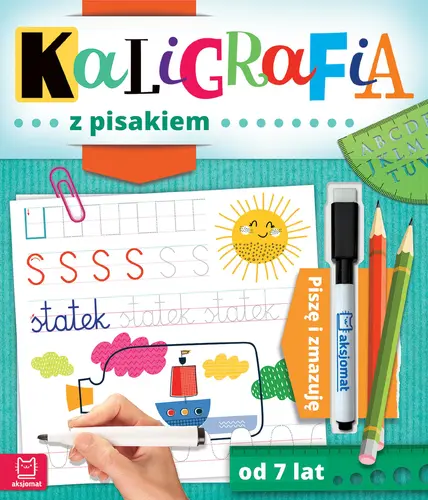 Okładka: Kaligrafia z pisakiem. Piszę i zmazuję od 7 lat