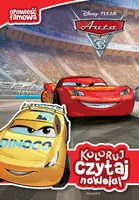 Okładka: Auta 3. Koloruj, czytaj, naklejaj