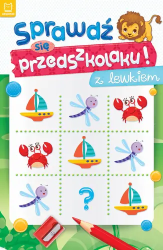 Okładka: Sprawdź się przedszkolaku! z lewkiem