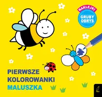 Okładka: Pierwsze kolorowanki maluszka