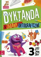 Okładka: Dyktanda i zabawy ortograficzne kl. 3