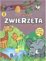 Okładka: Poznaję zwierzęta ze słoniem Sławkiem