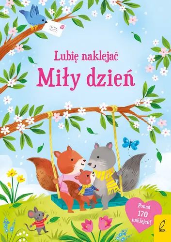 Okładka: Lubię naklejać. Miły dzień