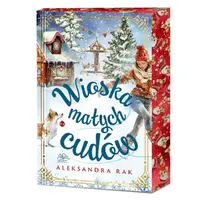 Okładka: Wioska małych cudów (ilustrowane brzegi)