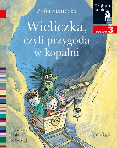 Okładka: Wieliczka, czyli przygoda w kopalni. Czytam sobie. Poziom 3