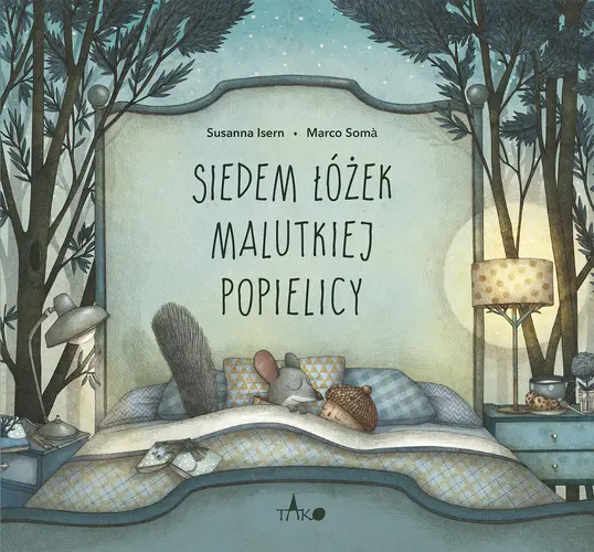 Okładka: Siedem łóżek malutkiej Popielicy