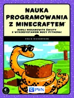 Okładka: Nauka programowania z Minecraftem