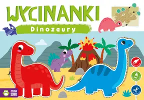 Okładka: Wycinanki. Dinozaury