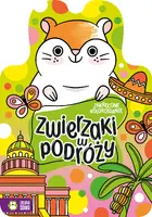 Okładka: Zakręcone kolorowanie. Zwierzaki w podróży