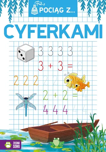 Okładka: Pociąg z cyferkami