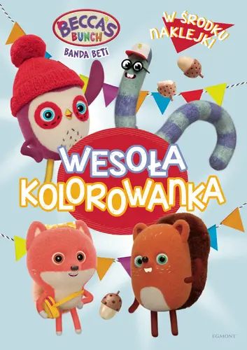 Okładka: Banda Beti. Wesoła kolorowanka