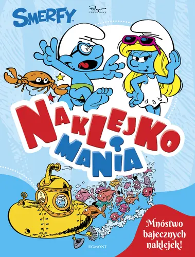 Okładka: Smerfy. Naklejkomania