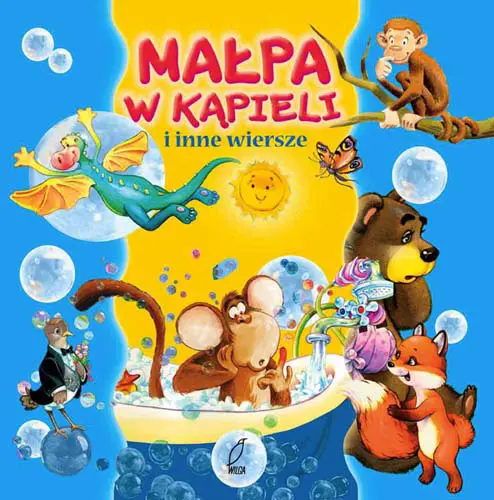 Okładka: Małpa w kąpieli i inne wiersze