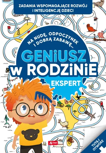 Okładka: Geniusz w rodzinie Ekspert