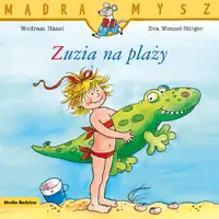 Okładka: Mądra Mysz. Zuzia na plaży