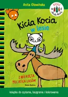 Okładka: Kicia Kocia w lesie. Kolorowanka