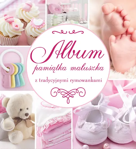 Okładka: Album Pamiątka Maluszka różowy