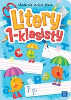 Okładka: Uczę się ładnie pisać. Litery 1-klasisty
