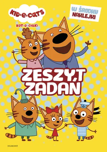 Okładka: Kot-o-ciaki. Zeszyt zadań